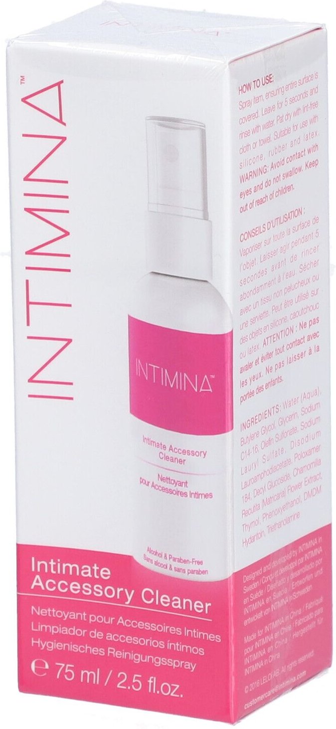 Intimina Reinigungsspray für Zubehör Fl 75 ml Körperpflege