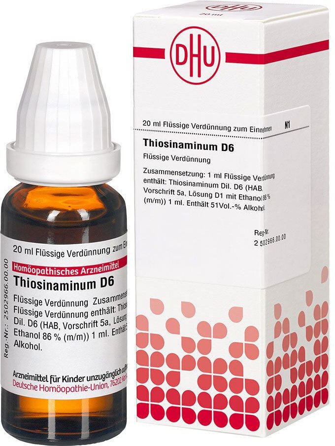 Thumbnail - Thiosinaminum D 6 Dilution 20 ml