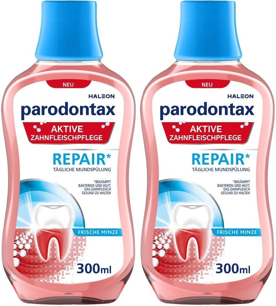 PARODONTAx AKT Zahnfl REP x2 2x300 ml Spüllösung