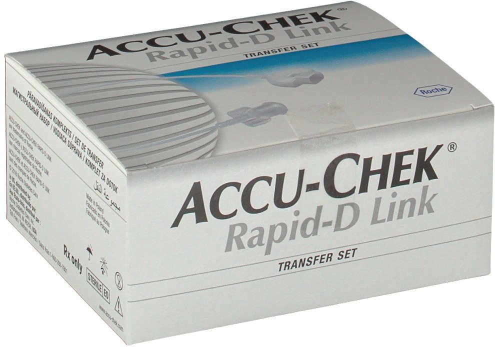 Accu-Chek Rapid-D Link Transfer Set 50 10 St Katheter