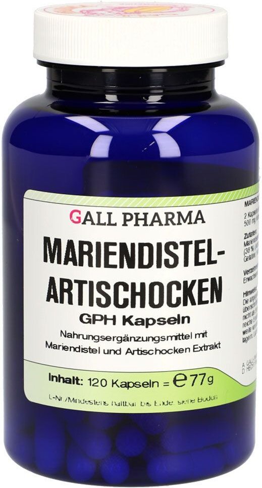 Mariendistel Artischocken GPH Kapseln 120 St