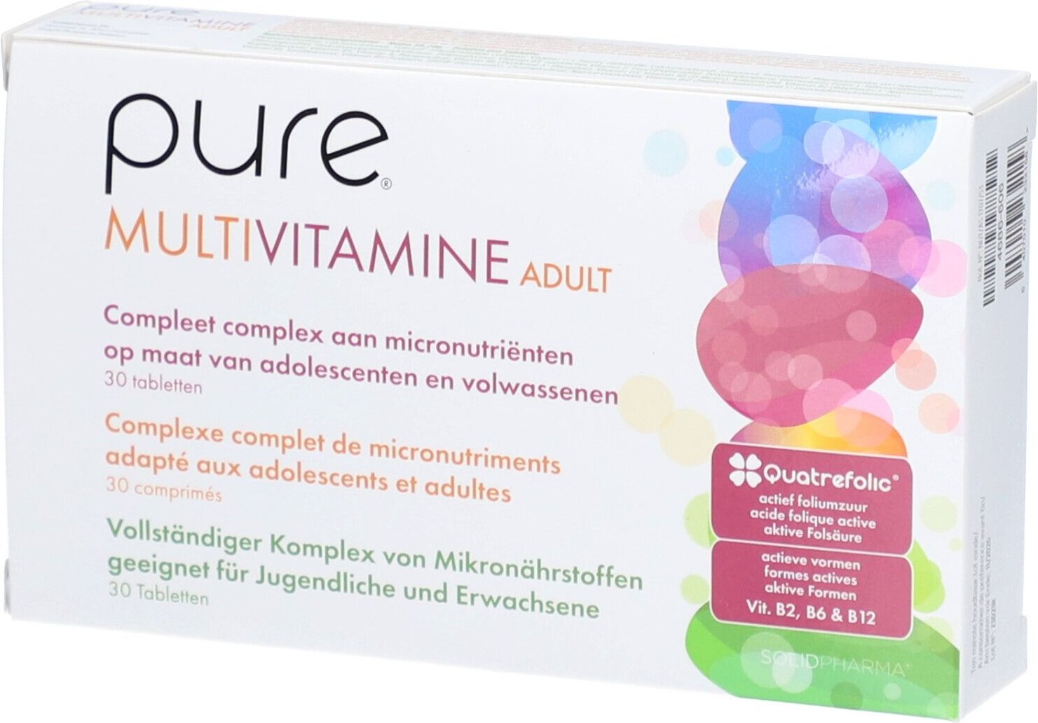 Pure Multivitamine Adult 30 St Tabletten