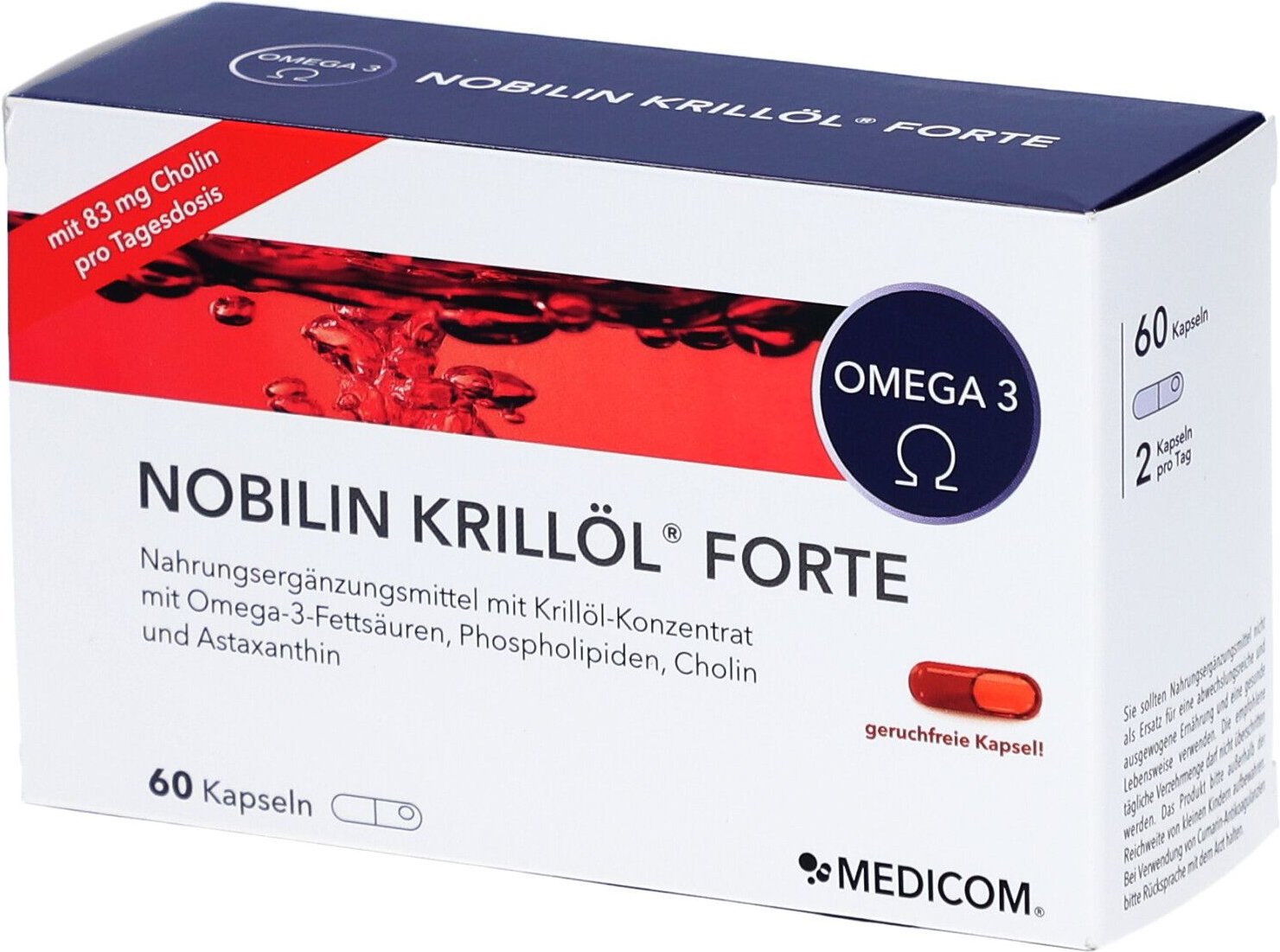 Nobilin Krillöl Forte Kapseln 60 St