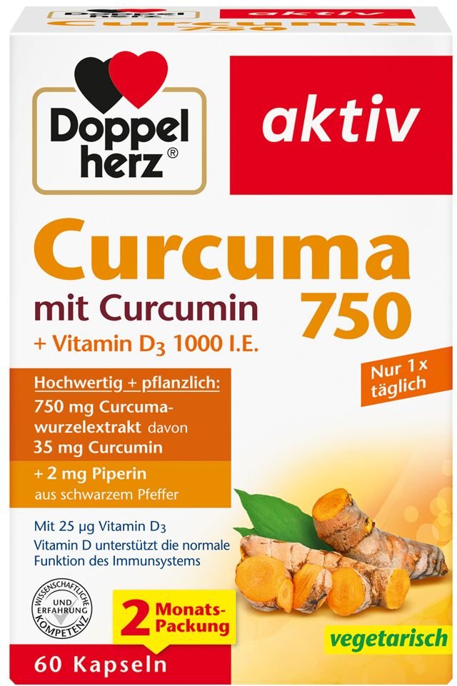 Doppelherz Curcuma 750 Kapseln