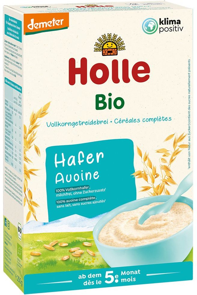 Holle Babybrei Haferflocken Bio 250 g Pulver
