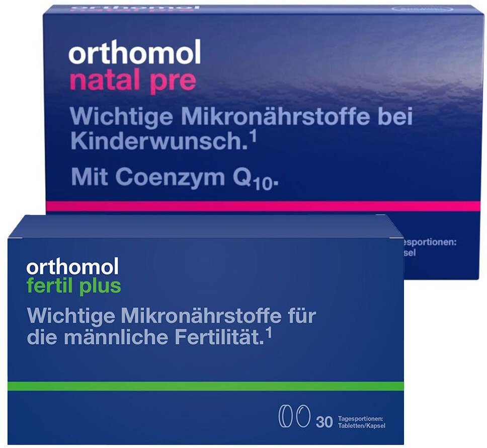 Orthomol Natal pre und Fertil plus 30+30 St Kapseln