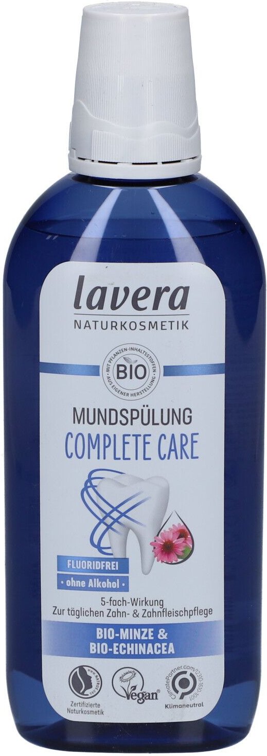 Lavera Mundspülung Complete Care fluoridfrei 400 ml Mundwasser