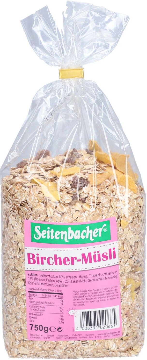 Seitenbacher Bircher Müsli 750 g