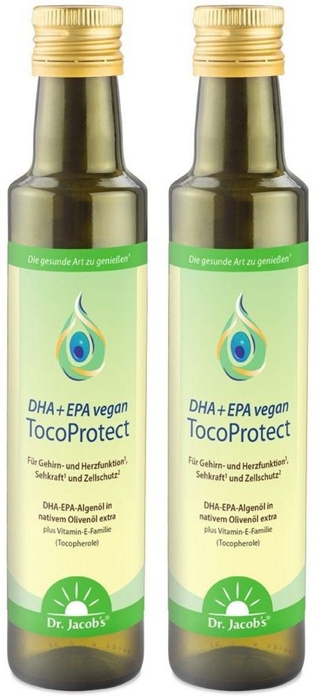 DHA EPA VEG Toco DR Jacobs x2 2x250 ml Flüssigkeit
