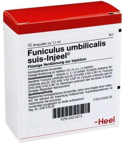 Funiculus Umbilicalis suis Injeel Ampullen 10 St