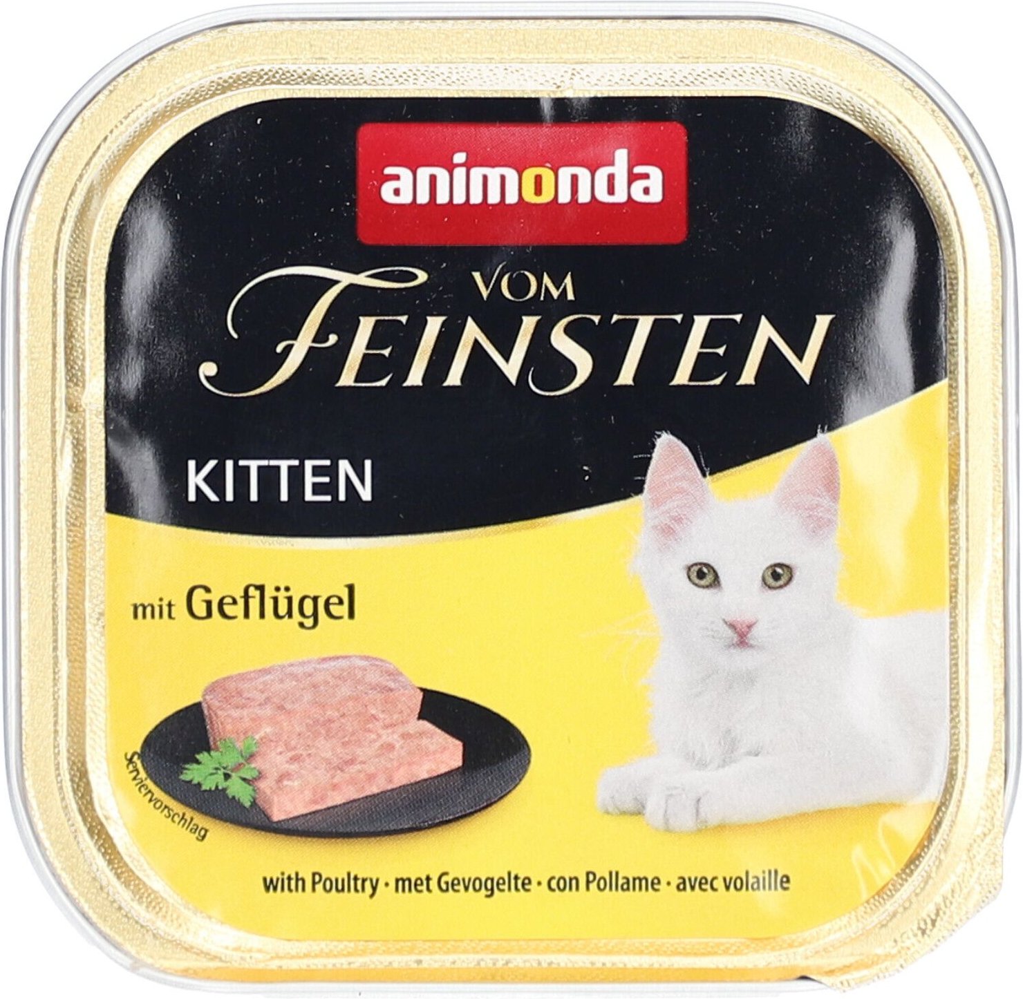Thumbnail - Animonda Vom Feinsten mit Geflügel für Kitten 100 g Futter