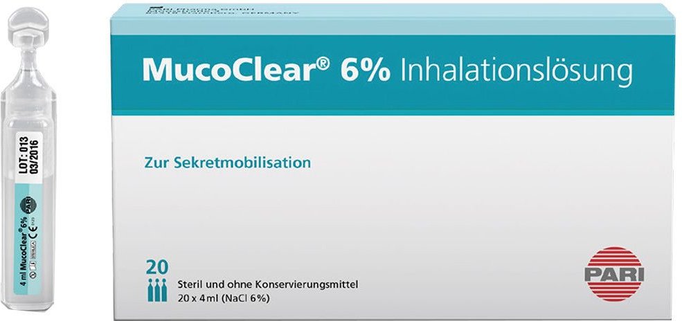 Mucoclear 6% NaCl Inhalationslösung 20x4 ml