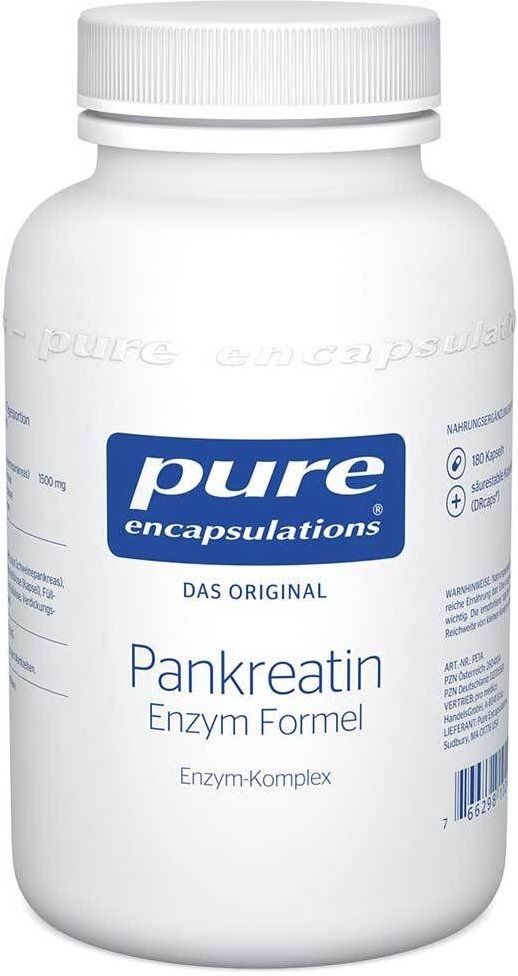 Pure Encapsulations Pankreatin Enzym Formel Kapseln
