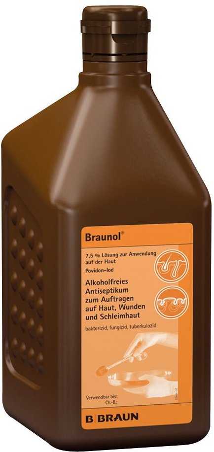 Braunol Schleimhautantiseptikum 10x1 l Lösung