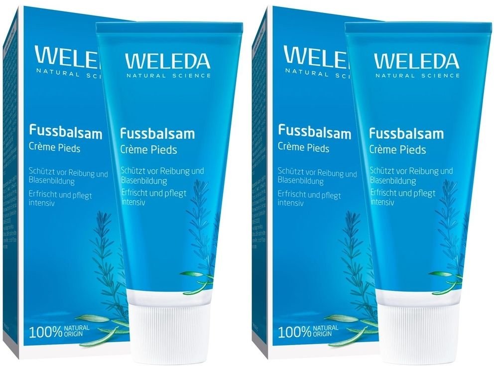 Weleda Fussbalsam x2 2x75 ml Balsam