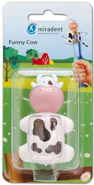 Miradent Zahnbürstenhalter Funny Kuh 1 St Halterung