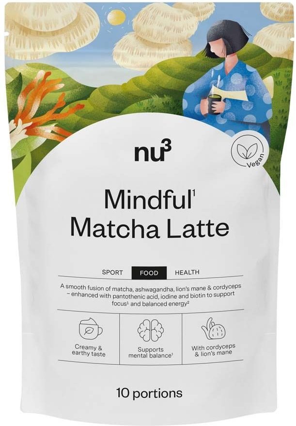 nu3 Mindful Matcha Latte 150 g Pulver