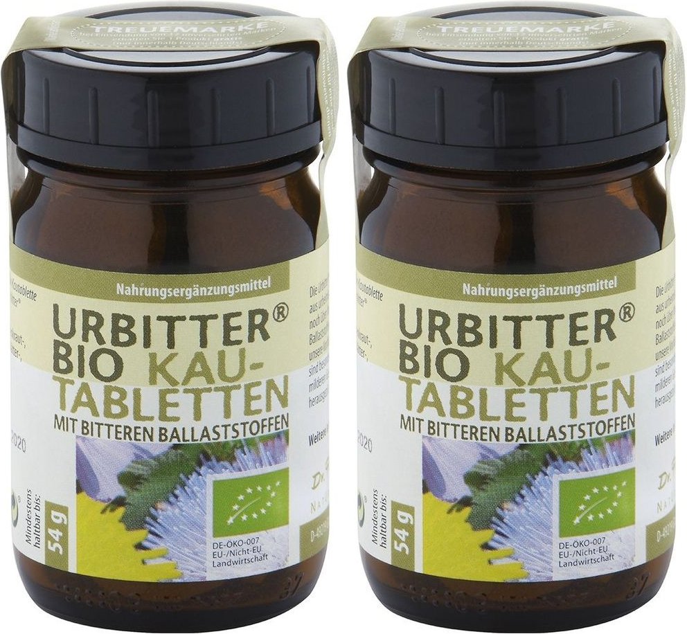 Urbitter Bio Kautabletten 2x 2x54 g