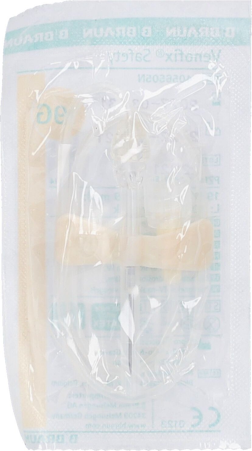 Venofix Safety Venenpunkt.19 G 1,1x19mm 30cm creme