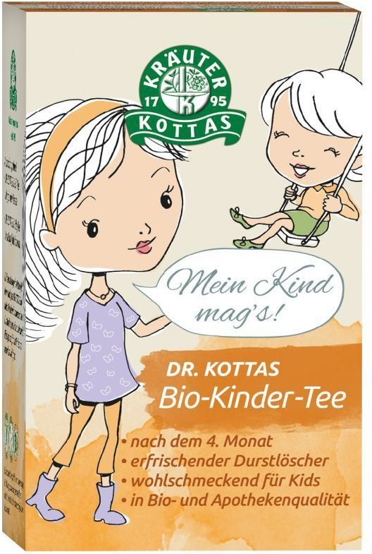 Thumbnail - Kottas Dr.tee Bio-Kinder 20 St Filterbeutel