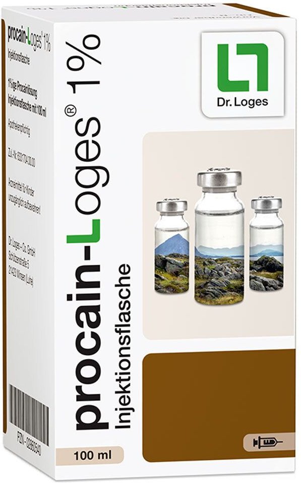 PROCAIN-Loges 1% Injektionsflasche 100 ml Injektionsflaschen