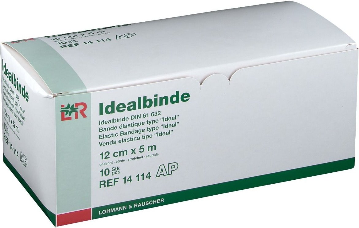 Thumbnail - Idealbinde Lohmann 12 cmx5 m m.Schlingk. 10 St Binden