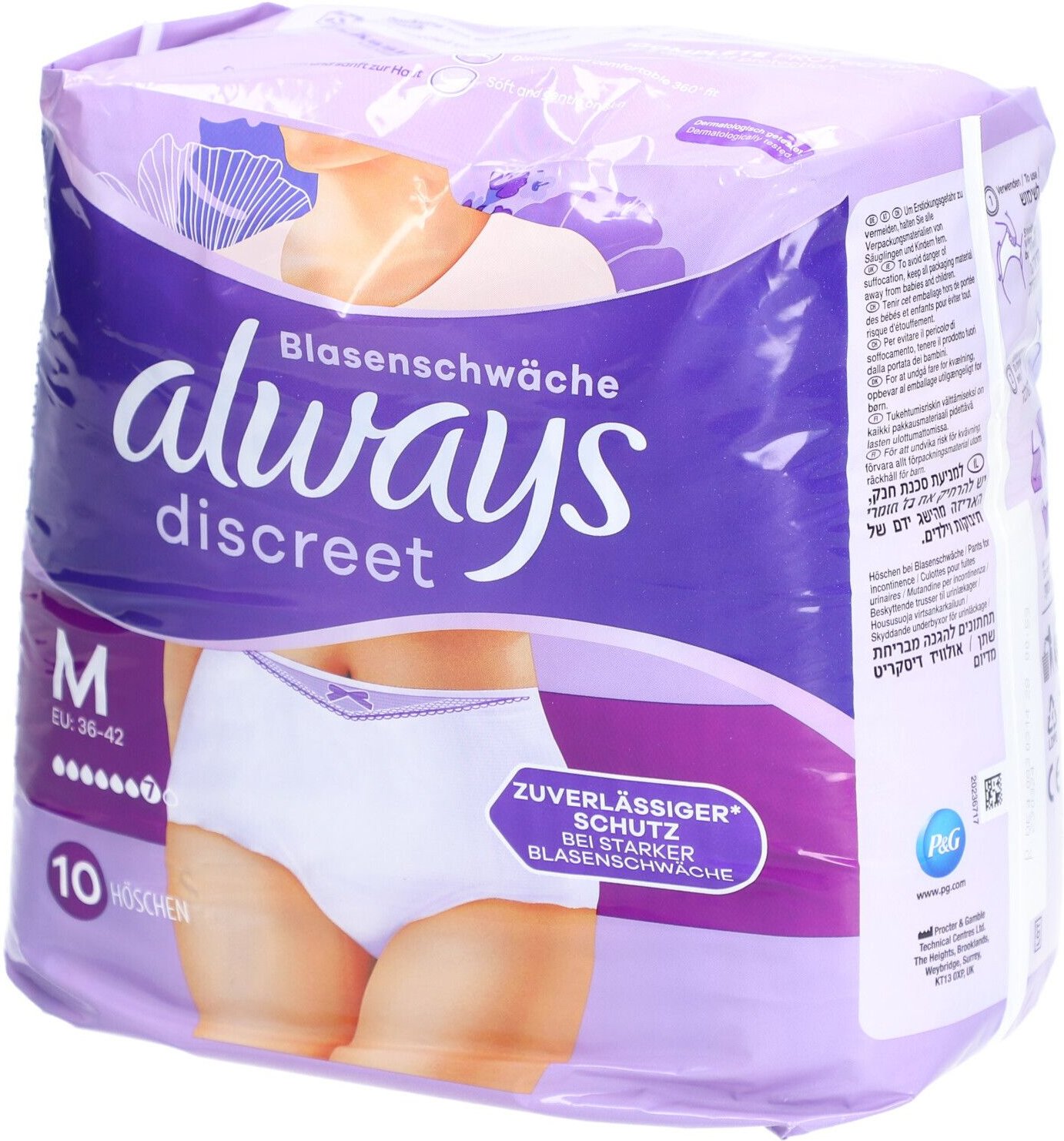 Always discreet Inkontinenz Pants plus M 10 St Binden