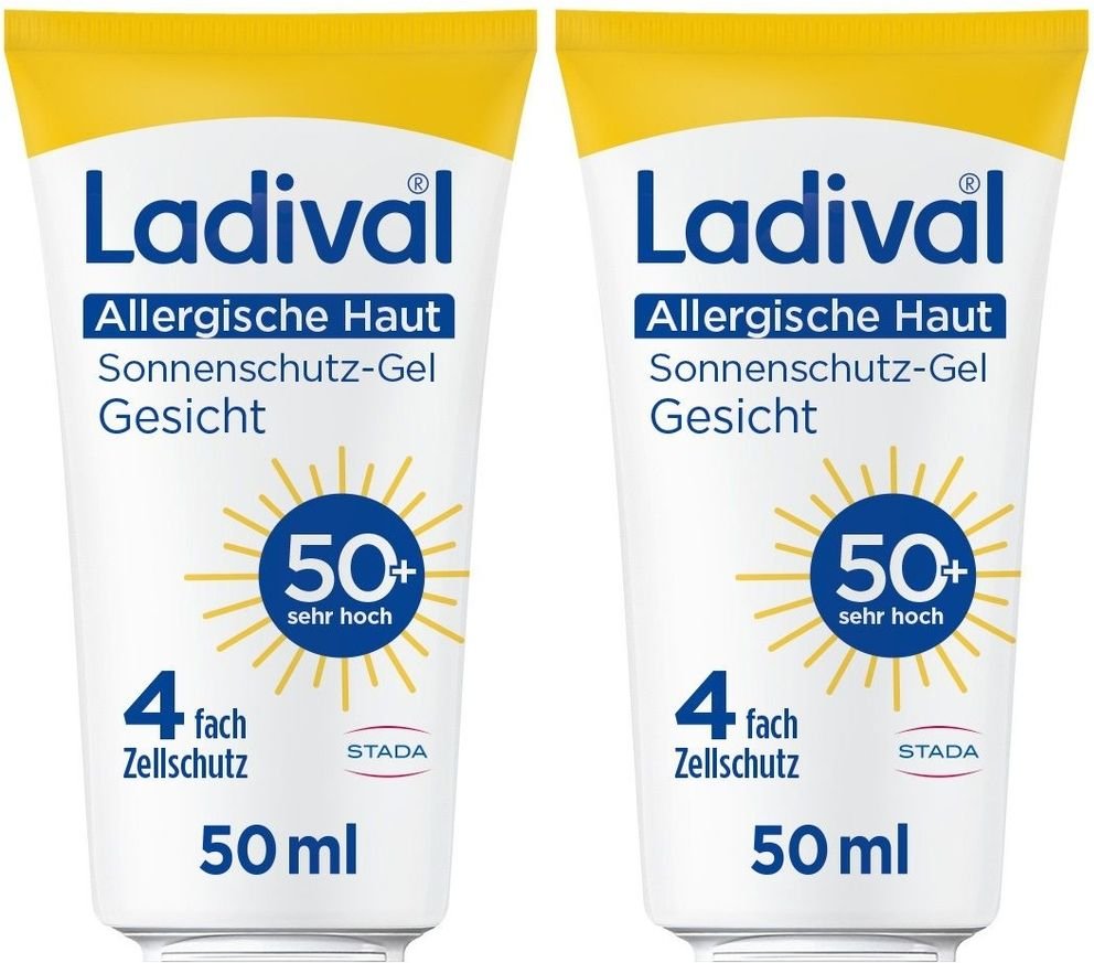 Ladival allergische Haut Gel Gesicht LSF 50+ x2 2x50 ml