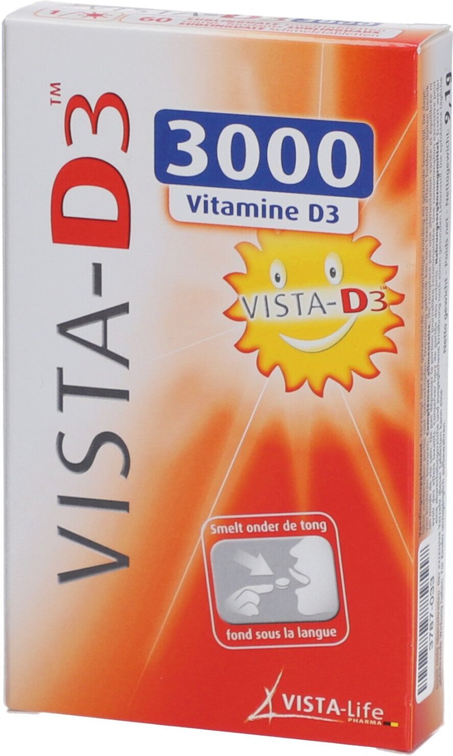 Vista-D3 3000 60 smelttabl St Schmelztabletten