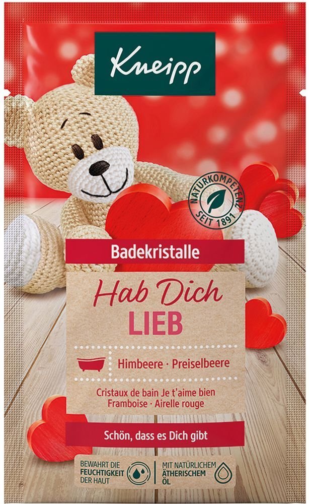Kneipp Badekristalle Hab dich lieb 60 g Badesalz