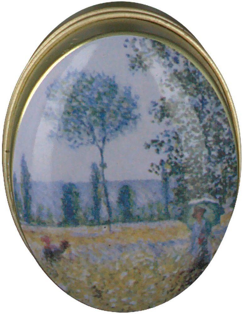 Pillendose oval Klassik Motiv 1 St Dose