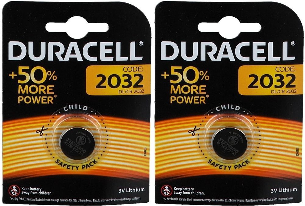 Batterien Lithium CR Dl2450 Duracell 2x 2x1 St
