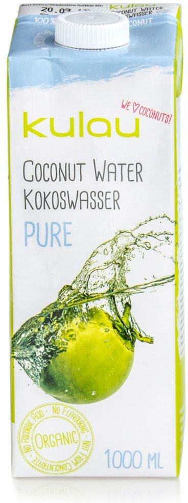 Kulau Bio Kokoswasser Pure 1000 ml Flüssigkeit