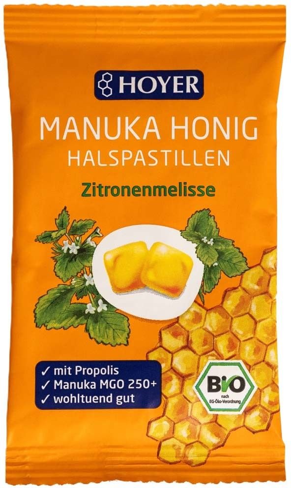 Hoyer Manuka HO ZM Mgo250+ Bio 30 g Pastillen