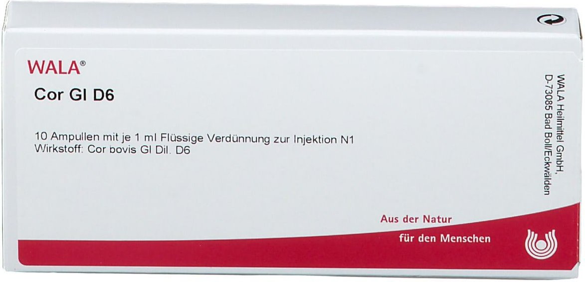 COR GL D 6 Ampullen 10x1 ml
