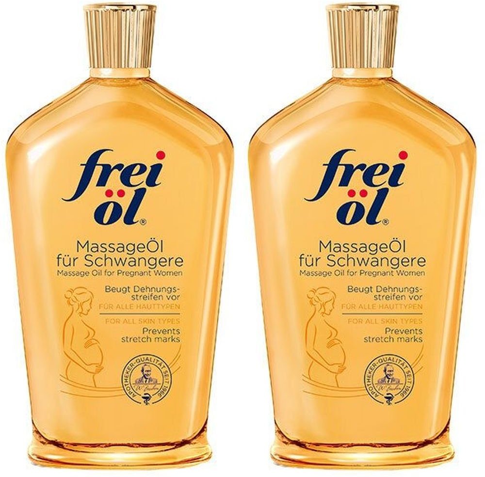 2x Frei ÖL MassageÖl für Schwangere 2x200 ml Massageöl