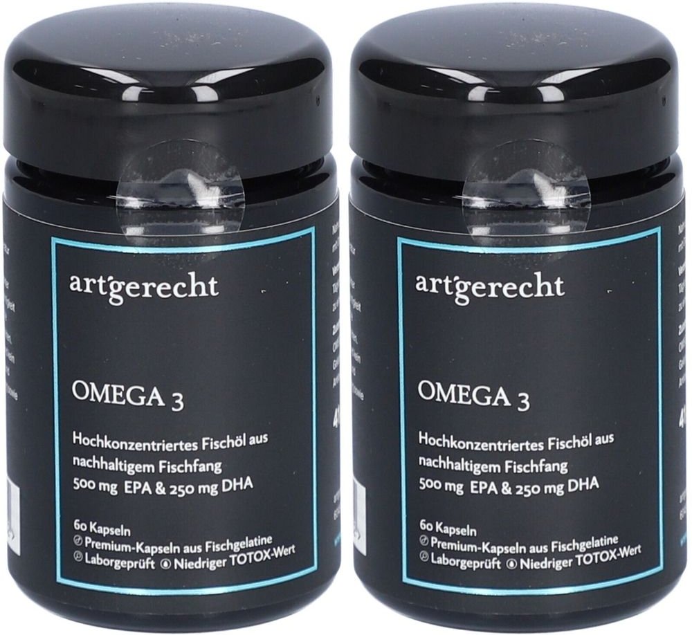 Omega 3 Fischoelkapseln x2 2x60 St Kapseln