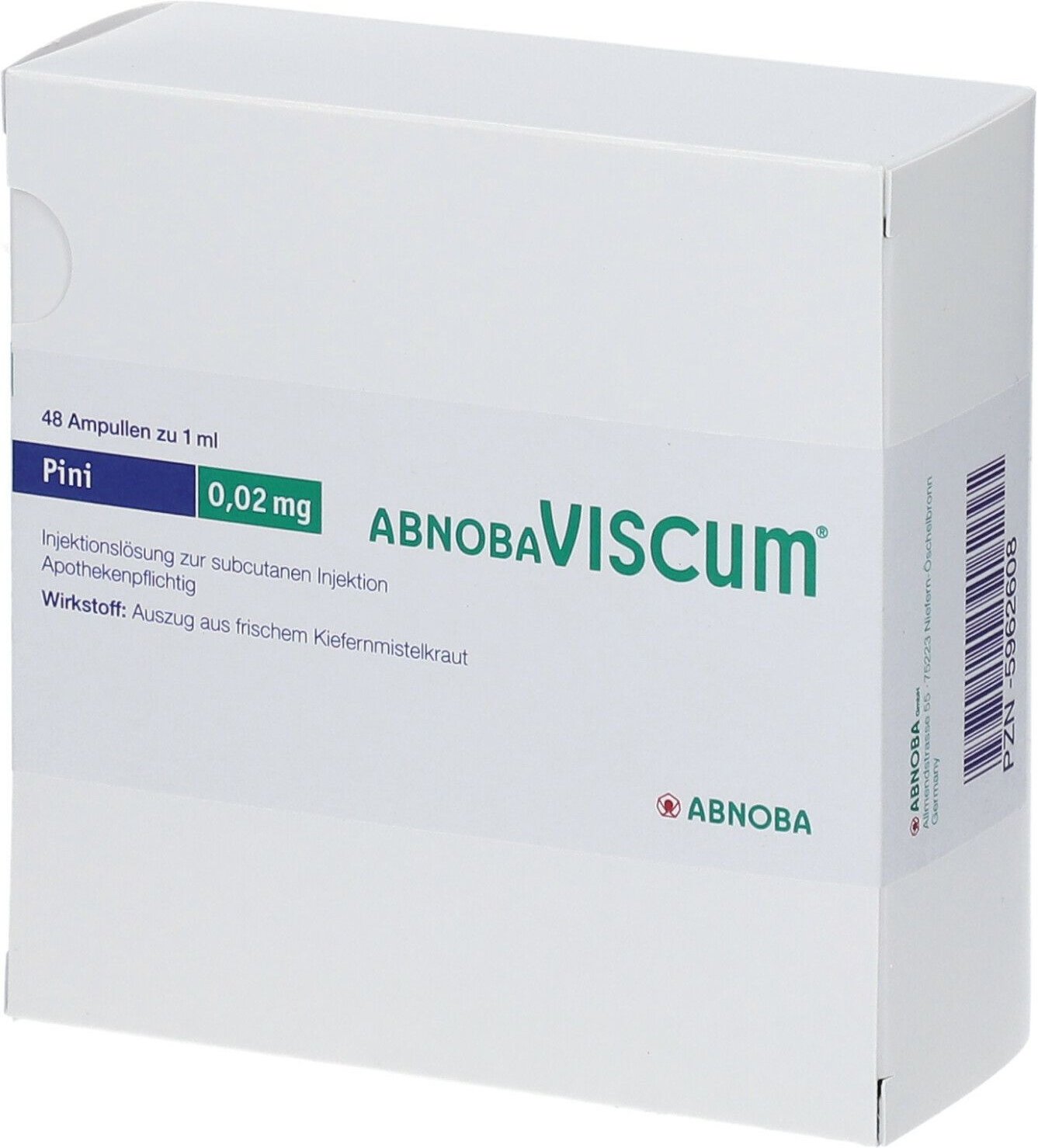 Abnobaviscum Pini 0,02 mg Ampullen 48 St