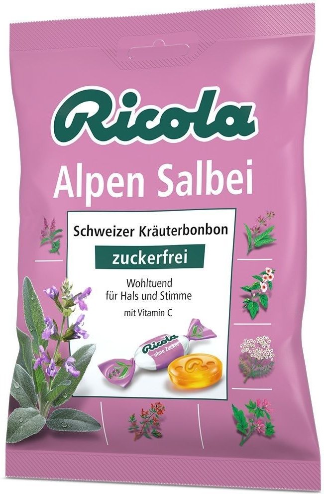 Ricola OZ Salbei Alpen SAL x5 5x75 g Bonbons