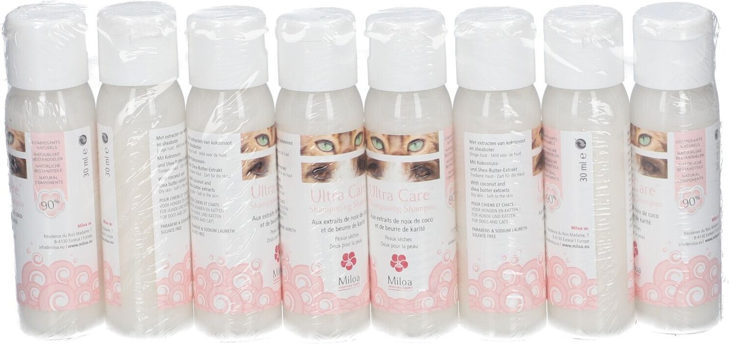 Miloa Ultra Care 8x30 ml Shampoo