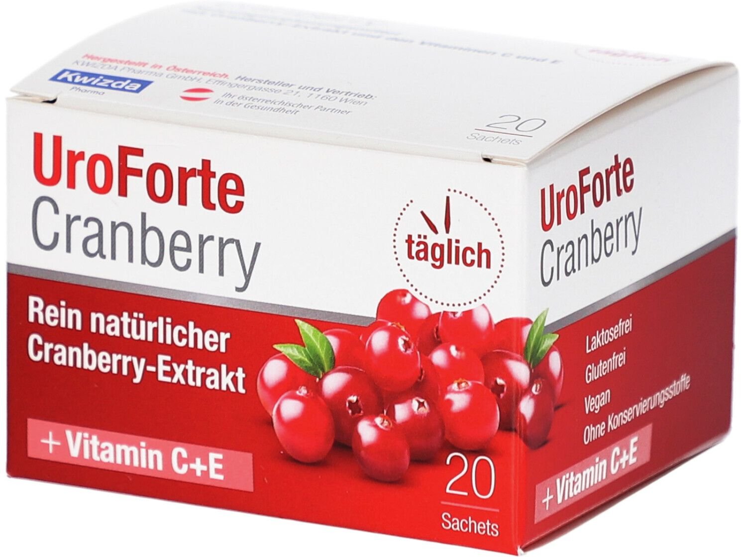 Cranberry Uroforte Granulat 20 2.50G St Beutel