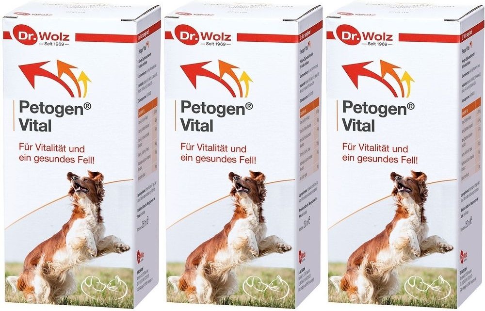 Petogen Vital VET x3 3x250 ml Flüssigkeit