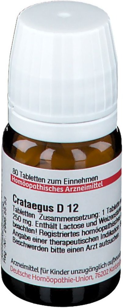 DHU Crataegus D 12 Tabletten