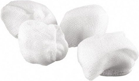 Askina Schlinggazetupfer pflaumengroß steril 4 St Tupfer