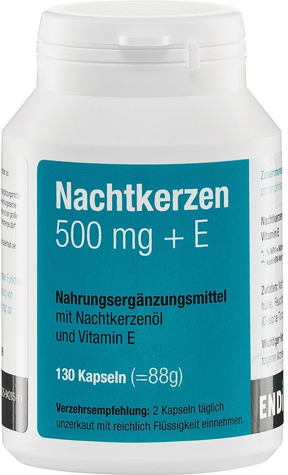 Nachtkerzen 500 mg+E Kapseln 130 St