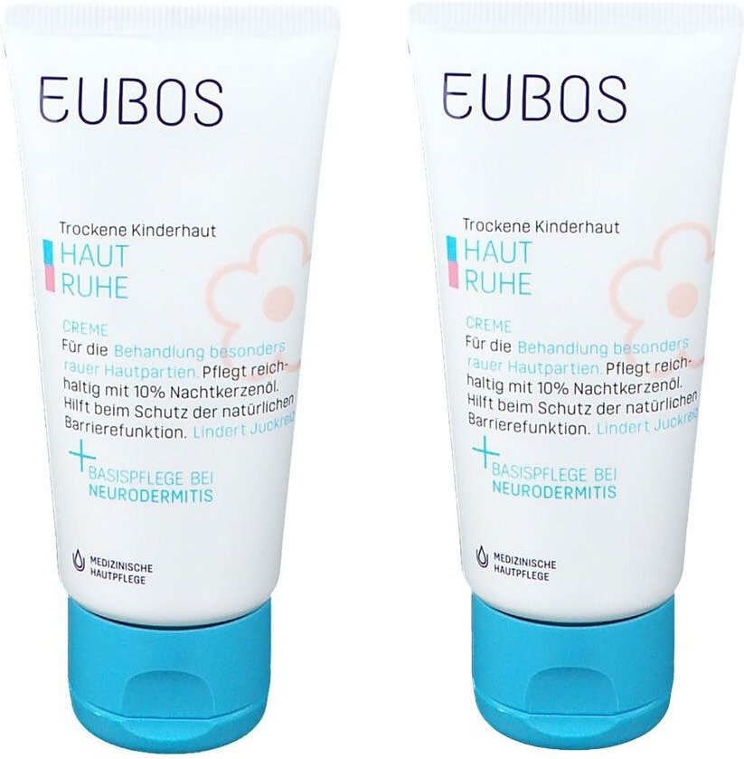 2x Eubos Kinder Haut Ruhe Creme 2x50 ml
