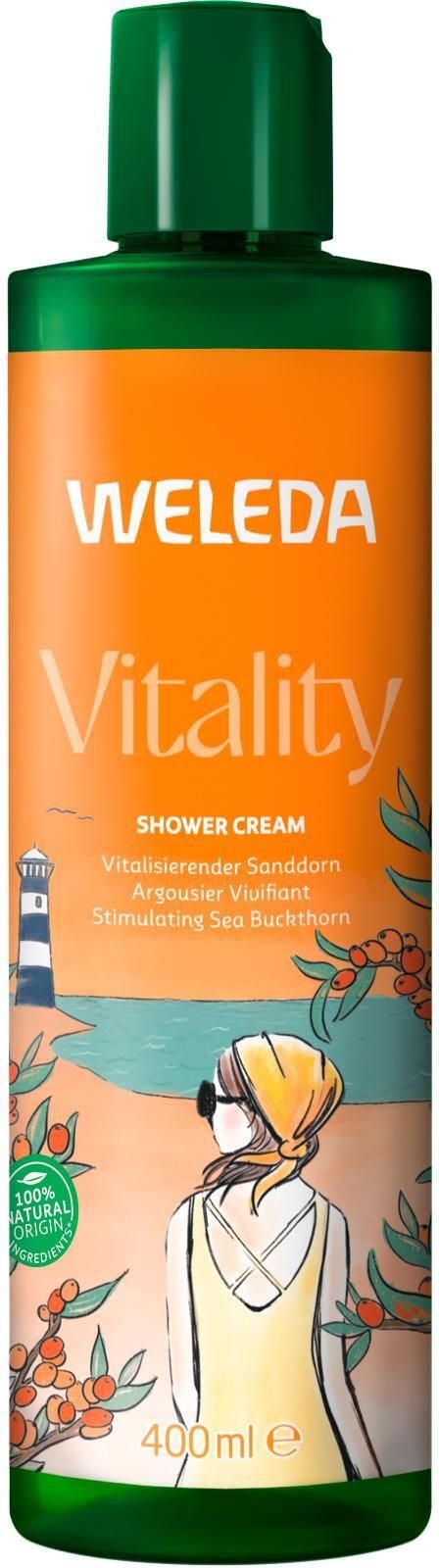 Thumbnail - Weleda Vitality Shower Cream Sanddorn 400 ml Duschgel