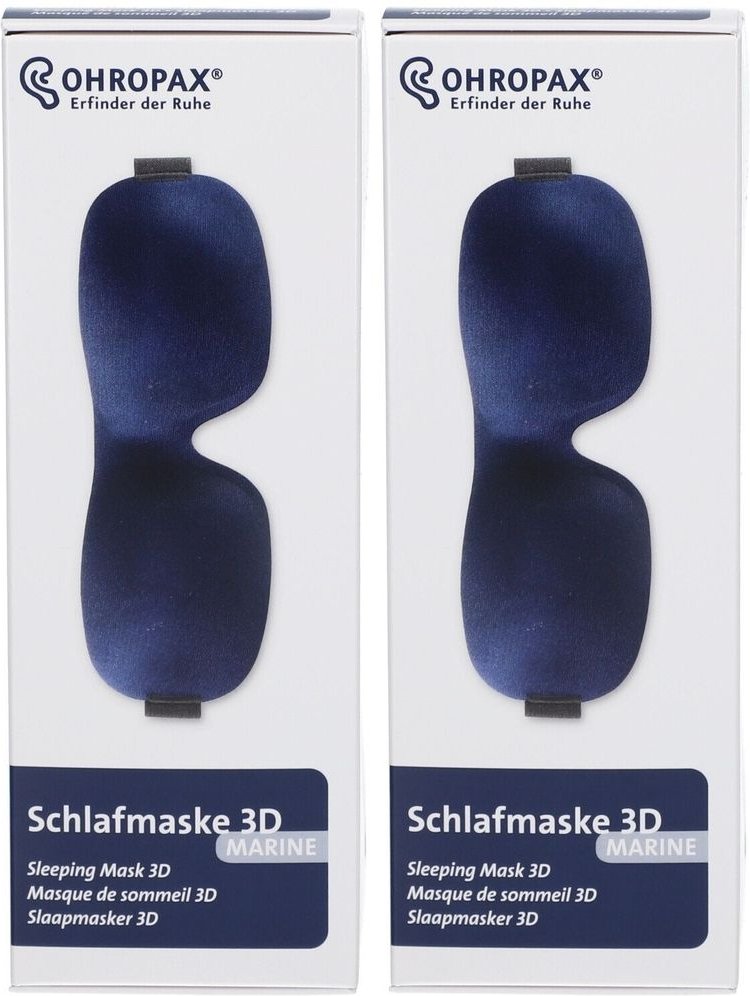 Ohropax Schlafmaske 3D mari 2x 2x1 St