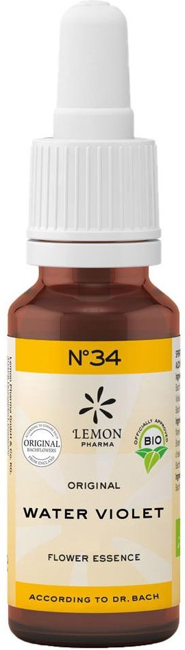 Bachblüten No.34 Water Violet Bio 20 ml Lösung