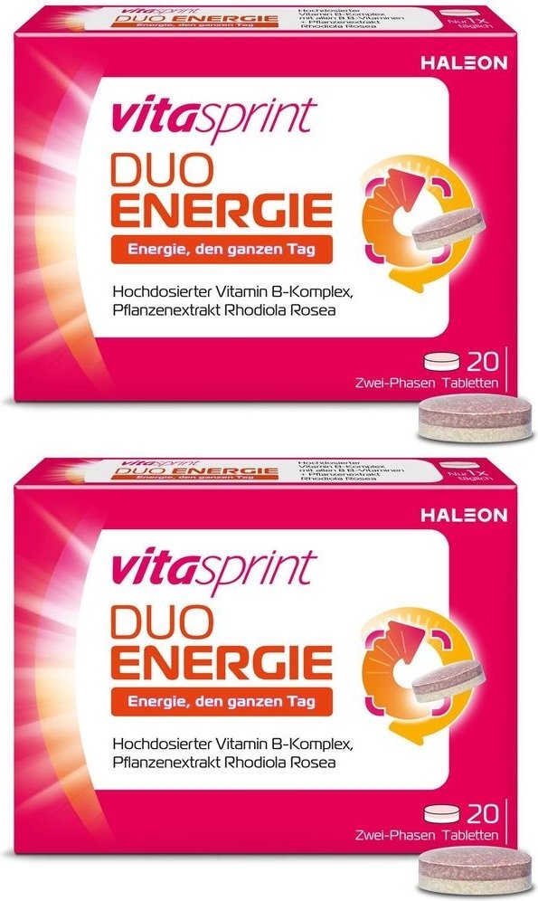 Vitasprint Duo Energie Tabletten 2x 2x20 St